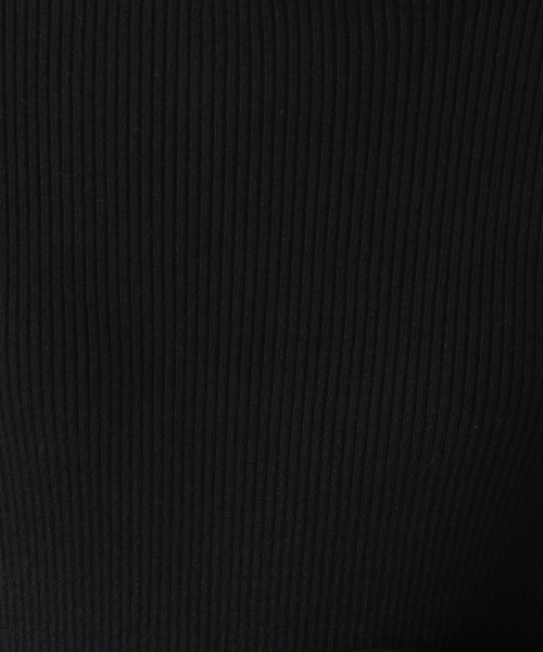 LOWRYS FARM（ローリーズファーム）の「リブタートルＬＳ　216388（ニット/セーター・レディース・ブラック/オフホワイト/ブルー/ブラウン・FREE）」の14枚目の写真