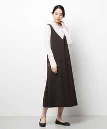 earth music&ecology | SET2点ジャンスカ+カットインナー＊(ワンピース)