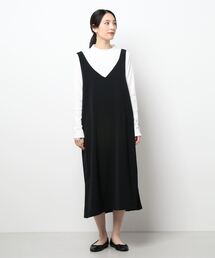 earth music&ecology | SET2点ジャンスカ+カットインナー＊(ワンピース)