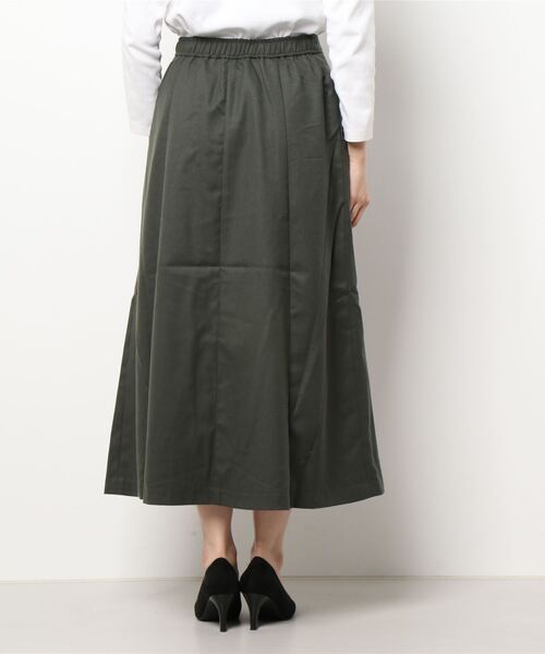 sm2rhythm(サマンサモスモスリズム)の「フレアスカート(スカート・レディース・オリーブ/グレー/ベージュ・フリ-)」の4枚目の写真