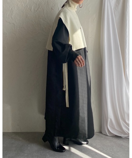 heihei リボンニットベスト heihei リボンニットベスト