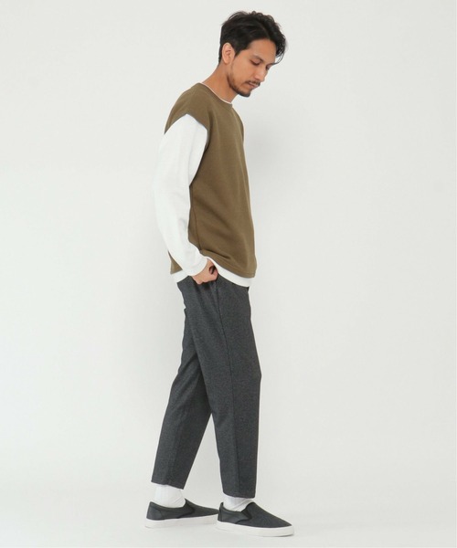 ikka(イッカ)の「起毛ジャガードパンツ(その他パンツ・メンズ・ネイビー/ブラウン・L/XL/S/M)」の17枚目の写真