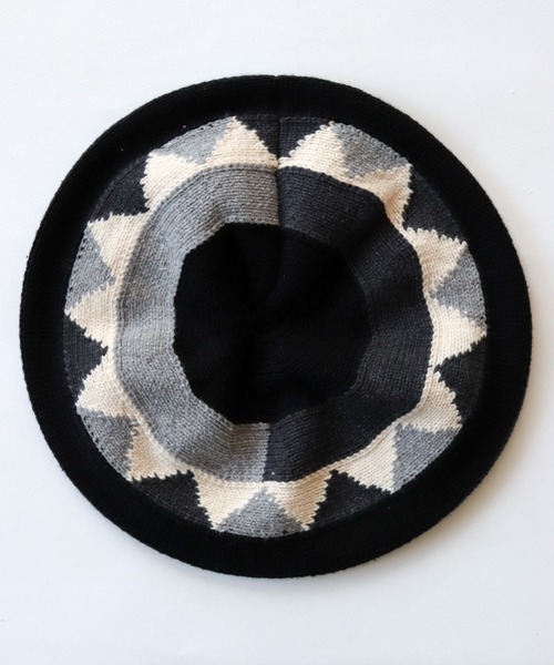 AlexanderLeeChang(アレキサンダーリーチャン)の「AlexanderLeeChang アレキサンダーリーチャン / 5050 TAM 22 タム22 / AC052201(ニットキャップ/ビーニー・メンズ・ナチュラル/ブラック/イエロー・FREE)」の13枚目の写真