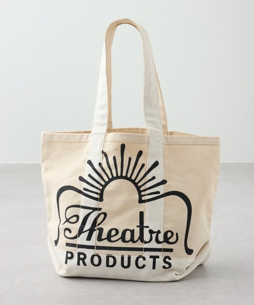 THEATRE PRODUCTS(シアタープロダクツ)の「【THEATRE PRODUCTS/シアタープロダクツ】ロゴトートバッグ(トートバッグ・レディース・オフホワイト・FREE)」の8枚目の写真