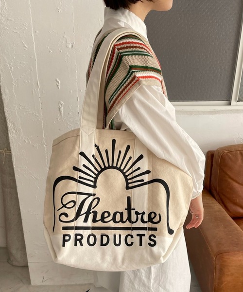 THEATRE PRODUCTS(シアタープロダクツ)の「【THEATRE PRODUCTS/シアタープロダクツ】ロゴトートバッグ(トートバッグ・レディース・オフホワイト・FREE)」の13枚目の写真