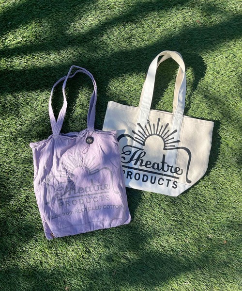 THEATRE PRODUCTS(シアタープロダクツ)の「【THEATRE PRODUCTS/シアタープロダクツ】ロゴトートバッグ(トートバッグ・レディース・オフホワイト・FREE)」の5枚目の写真