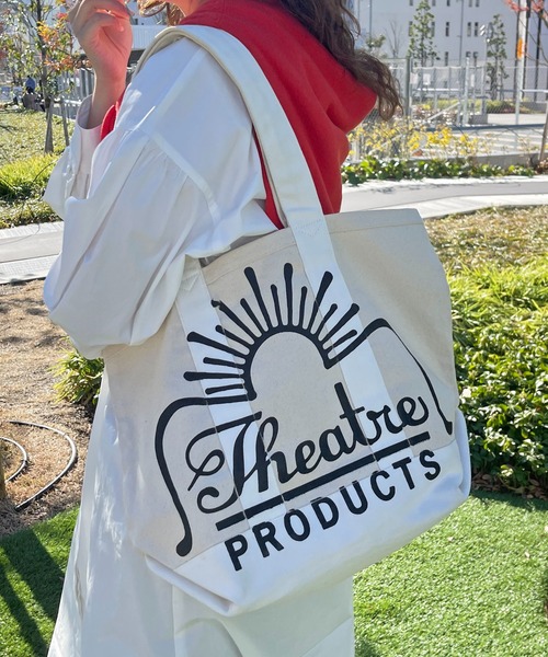 THEATRE PRODUCTS(シアタープロダクツ)の「【THEATRE PRODUCTS/シアタープロダクツ】ロゴトートバッグ(トートバッグ・レディース・オフホワイト・FREE)」の11枚目の写真