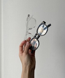 wee9s（ウィークス）の「"THE" MEGANE / ボストン型フチあり伊達メガネ（メガネ）」