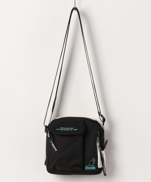 KANGOL（カンゴール）の「【KANGOL / カンゴール】 マルチ ミニ ショルダー ポーチ（ショルダーバッグ・メンズ・ブラック/ベージュ/オレンジ/ブラック×ホワイト・FREE）」の10枚目の写真