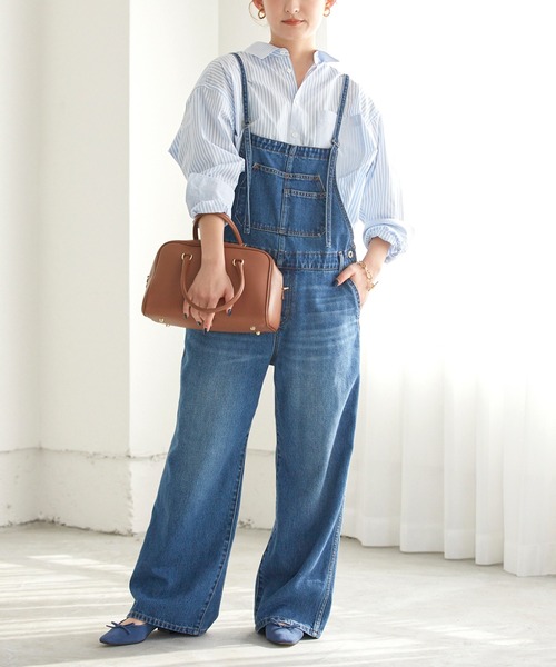 SLOBE IENA(スローブイエナ)の「CHRISTIAN VILLA ボストンバッグ◆(ボストンバッグ・レディース・ブラック/キャメル・FREE)」の10枚目の写真