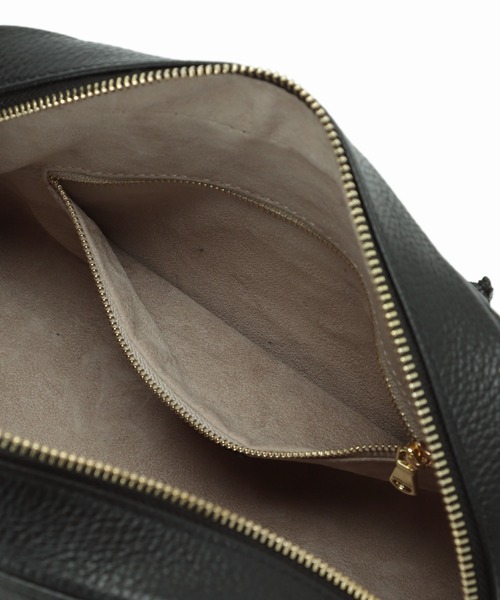 SLOBE IENA(スローブイエナ)の「CHRISTIAN VILLA ボストンバッグ◆(ボストンバッグ・レディース・ブラック/キャメル・FREE)」の21枚目の写真