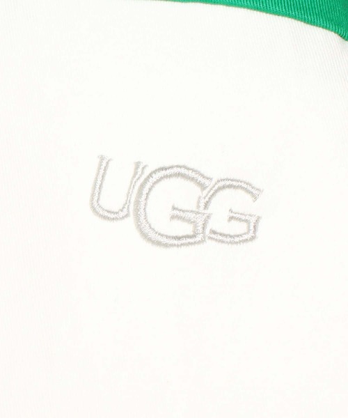 UGG@mos デニムネック ボーダーシャツ UGG（アグ）の「UGG@mos デニムネック ボーダーシャツ / アグ