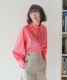 Birthday room | バックスリットカラーシャツ(シャツ/ブラウス)