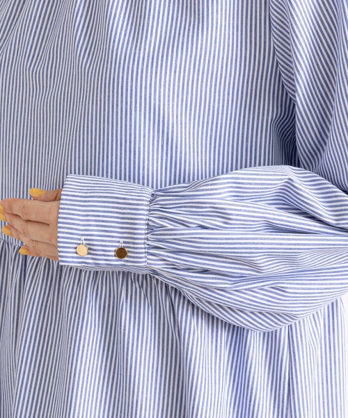 prose verse（プロズヴェール）の「ベストSETギャザーロングワンピース（ワンピース・レディース・ブラック/ネイビー/ベージュ・ﾌﾘ-）」の19枚目の写真