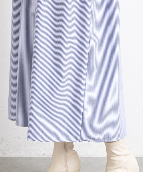 prose verse（プロズヴェール）の「ベストSETギャザーロングワンピース（ワンピース・レディース・ブラック/ネイビー/ベージュ・ﾌﾘ-）」の20枚目の写真