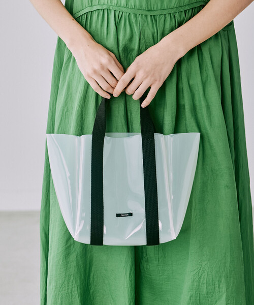 ORCIVAL(オーシバル)の「ORCIVAL | クリアトートバッグ WOMEN(トートバッグ・レディース・キャメル/ホワイト/ブラック・-)」の21枚目の写真