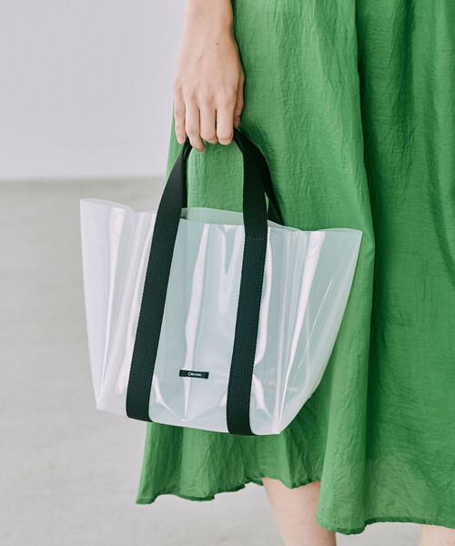 ORCIVAL(オーシバル)の「ORCIVAL | クリアトートバッグ WOMEN(トートバッグ・レディース・キャメル/ホワイト/ブラック・-)」の22枚目の写真