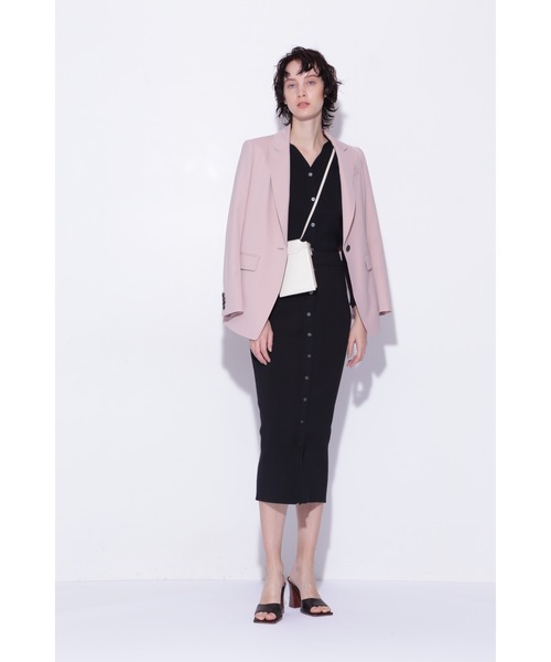 BOSCH（ボッシュ）の「◆コットンストレッチリブセットアップニット（ニット/セーター・レディース・ブラック/グリーン・38）」の5枚目の写真