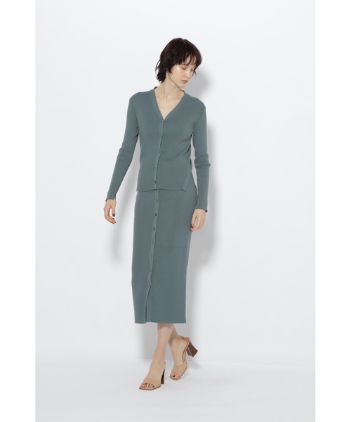 BOSCH（ボッシュ）の「◆コットンストレッチリブセットアップニット（ニット/セーター・レディース・ブラック/グリーン・38）」の18枚目の写真