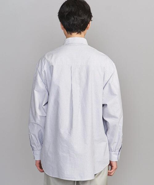 BEAUTY&YOUTH UNITED ARROWS（ビューティーアンドユースユナイテッドアローズ）の「BY キャンディストライプ オックスフォード BD グランデシャツ（シャツ/ブラウス・メンズ・ネイビー/イエロー/ライトピンク・S/M/L/XL/XXL）」の19枚目の写真