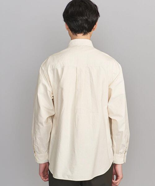 BEAUTY&YOUTH UNITED ARROWS（ビューティーアンドユースユナイテッドアローズ）の「BY キャンディストライプ オックスフォード BD グランデシャツ（シャツ/ブラウス・メンズ・ネイビー/イエロー/ライトピンク・S/M/L/XL/XXL）」の13枚目の写真