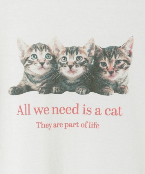 GLOBAL WORK(グローバルワーク)の「AND YUA ANY/柔らかグラフィックT長袖/264801(カーディガン/ボレロ・キッズ・グレー/ホワイト/ホワイト系その他3/アイボリー/チャコールグレー/ホワイト系その他2・160cm/150cm)」の15枚目の写真