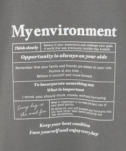 GLOBAL WORK(グローバルワーク)の「AND YUA ANY/柔らかグラフィックT長袖/264801(カーディガン/ボレロ・キッズ・グレー/ホワイト/ホワイト系その他3/アイボリー/チャコールグレー/ホワイト系その他2・160cm/150cm)」の22枚目の写真