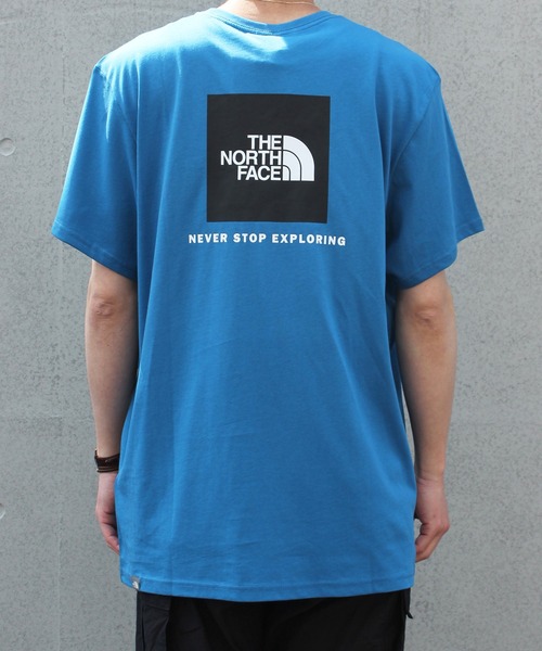 THE NORTH FACE(ザノースフェイス)の「【THE NORTH FACE】ノースフェイス Short Sleeve Box logo Tee ボックスロゴTシャツ NF0A2TX2(Tシャツ/カットソー・メンズ・ホワイト/ブラック/ブラック系その他/ベージュ/グリーン/ブルー/ライトグリーン/グレイッシュベージュ・S/M/L/XL)」の8枚目の写真