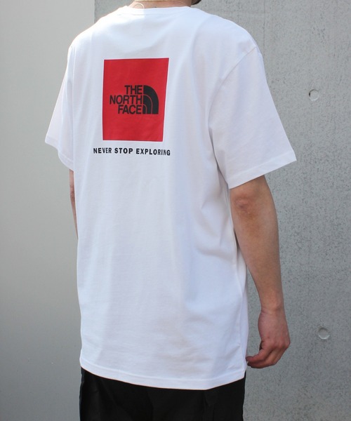 THE NORTH FACE(ザノースフェイス)の「【THE NORTH FACE】ノースフェイス Short Sleeve Box logo Tee ボックスロゴTシャツ NF0A2TX2(Tシャツ/カットソー・メンズ・ホワイト/ブラック/ブラック系その他/ベージュ/グリーン/ブルー/ライトグリーン/グレイッシュベージュ・S/M/L/XL)」の14枚目の写真
