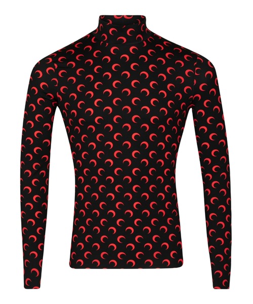 MARINE SERRE（マリーン・セル）の「SECOND SKIN TURTLENECK MOON TOP