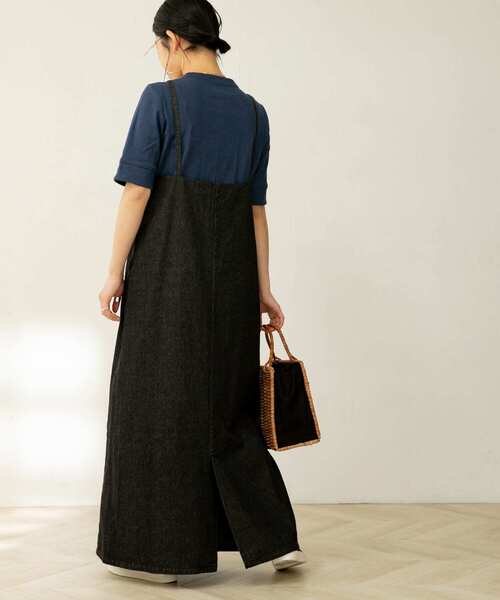 FORK&SPOON（フォークアンドスプーン）の「FORK&SPOON　丸胴針抜き5分袖Tシャツ（Tシャツ/カットソー・レディース・ブラック/ブルー/アイボリー/グリーン系その他・ONE）」の16枚目の写真