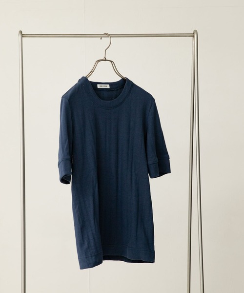 FORK&SPOON（フォークアンドスプーン）の「FORK&SPOON　丸胴針抜き5分袖Tシャツ（Tシャツ/カットソー・レディース・ブラック/ブルー/アイボリー/グリーン系その他・ONE）」の8枚目の写真