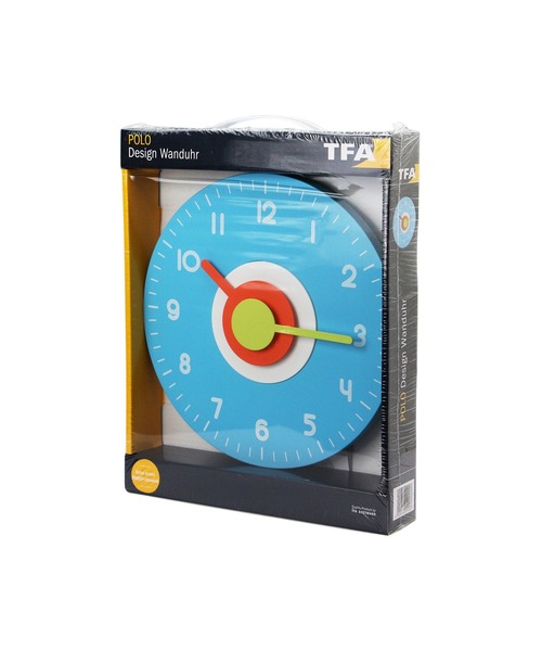 HIGHTIDE（ハイタイド）の「Polo Wall Clock ポロウォールクロック アナログ 壁掛け時計（掛け時計・レディース・ライトブルー/その他1・FREE）」の8枚目の写真