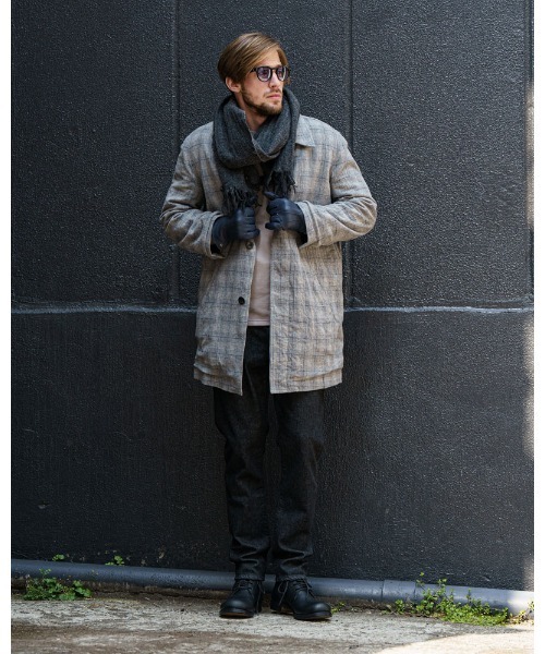 wjk（ダヴルジェイケイ）の「check soutien collar（ステンカラー