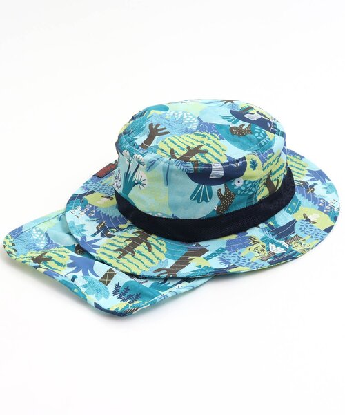 BREEZE（ブリーズ）の「【日よけ付き】5柄アウトドアハット_UVカット（ハット・キッズ・ネイビー/ピンク/レインボー/パープル/ライム・54/56/52/50）」の17枚目の写真