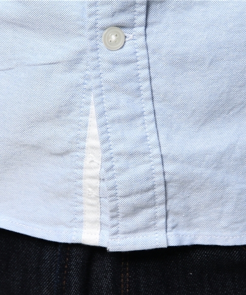 R.NEWBOLD（アールニューボールド）の「OXFORD SHIRTS/オックスシャツ/155620 5S215（シャツ/ブラウス・メンズ・ホワイト/サックスブルー/イエロー/ピンク・MEDIUM/SMALL/LARGE/X-LARGE）」の10枚目の写真