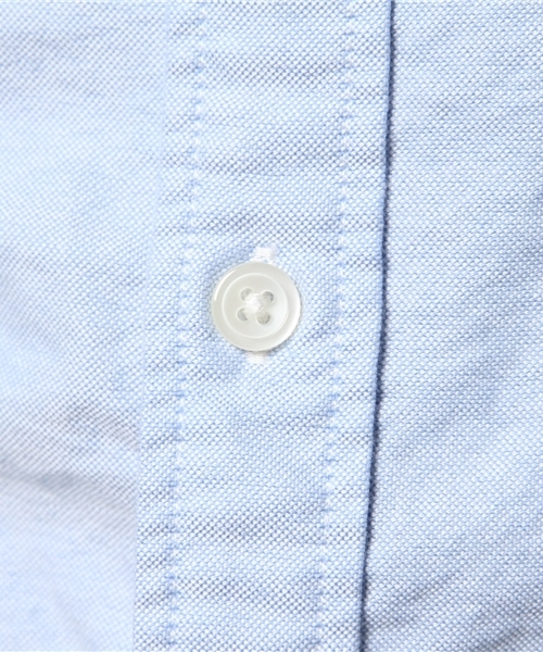 R.NEWBOLD（アールニューボールド）の「OXFORD SHIRTS/オックスシャツ/155620 5S215（シャツ/ブラウス・メンズ・ホワイト/サックスブルー/イエロー/ピンク・MEDIUM/SMALL/LARGE/X-LARGE）」の11枚目の写真