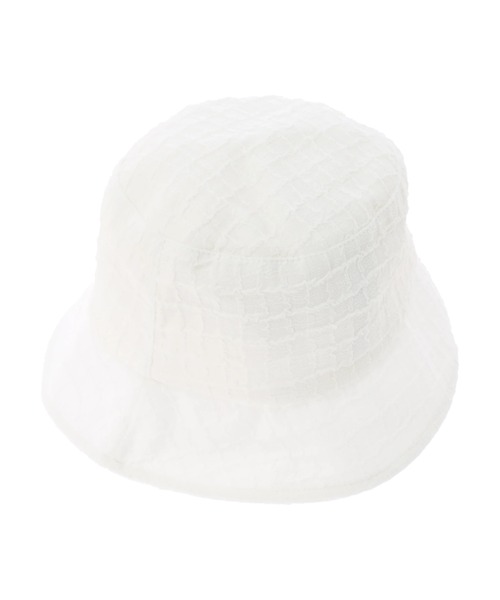 DURAS（デュラス）の「デザインバケットハット（ハット・レディース・ホワイト・FREE）」の3枚目の写真