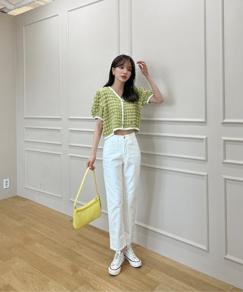 by muni:r（バイ ムニール）の「デイリースクエアミニショルダーバッグ（ショルダーバッグ・レディース・ブラック/イエロー/アイボリー/ピンクベージュ・ONE SIZE）」の22枚目の写真