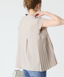 B.C STOCK | ジョーゼットサイドプリーツブラウス(シャツ/ブラウス)