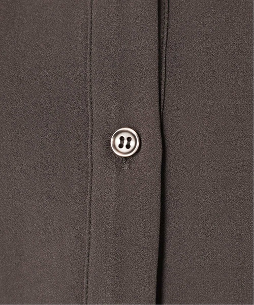 B.C STOCK（ベーセーストック）の「ジョーゼットサイドプリーツブラウス（シャツ/ブラウス・レディース・ホワイト/ベージュ/グレー・FREE）」の21枚目の写真