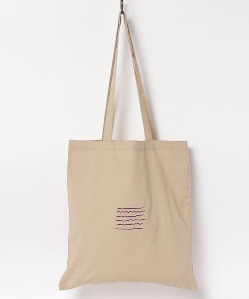 CALIFORNIA OUTFITTERS(カリフォルニア アウトフィッターズ)の「HAPPYロゴトートバッグ(トートバッグ・レディース・イエロー/ホワイト/ベージュ/グレー/ピンクベージュ・ONE SIZE)」の13枚目の写真