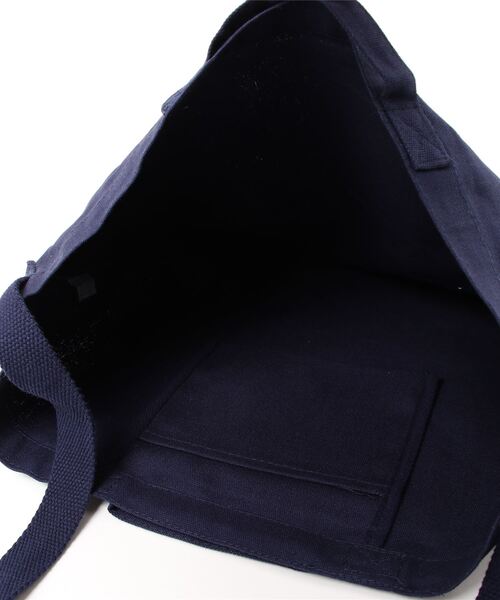 TRUSS(トラス)の「TRUSS / キャンバス ショルダーバッグ / SHB-027(ショルダーバッグ・レディース・ブラック/ナチュラル/ネイビー・ONESIZE)」の6枚目の写真