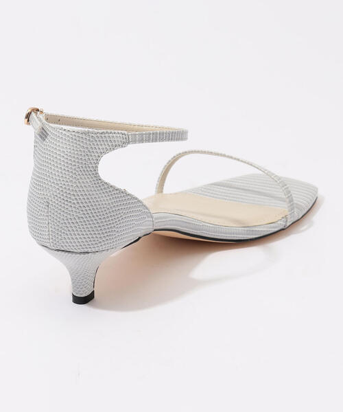 TOMORROWLAND （トゥモローランド）の「TOMORROWLAND リザードプリントサンダル（サンダル・レディース・グレー系その他・38/36/37）」の4枚目の写真