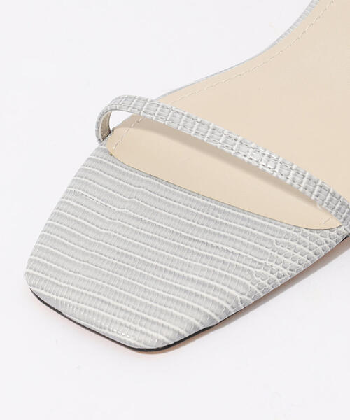 TOMORROWLAND （トゥモローランド）の「TOMORROWLAND リザードプリントサンダル（サンダル・レディース・グレー系その他・38/36/37）」の5枚目の写真