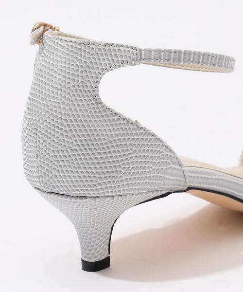 TOMORROWLAND （トゥモローランド）の「TOMORROWLAND リザードプリントサンダル（サンダル・レディース・グレー系その他・38/36/37）」の6枚目の写真