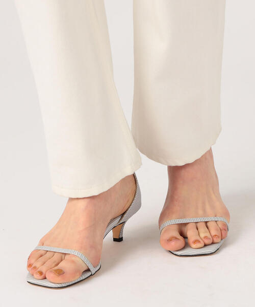 TOMORROWLAND （トゥモローランド）の「TOMORROWLAND リザードプリントサンダル（サンダル・レディース・グレー系その他・38/36/37）」の8枚目の写真