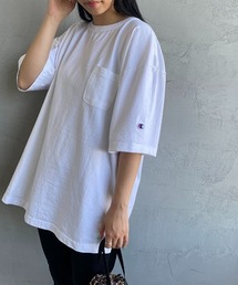 Champion | [Champion/チャンピオン] T1011 ショートスリーブポケットTシャツ(Tシャツ/カットソー)