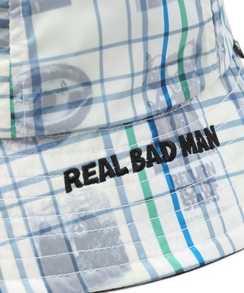 REAL BAD MAN(リアルバッドマン)の「REAL BAD MAN DOUBLE VISION BUCKET HAT リアルバッドマン バケットハット(ハット・メンズ・マルチ・L)」の4枚目の写真