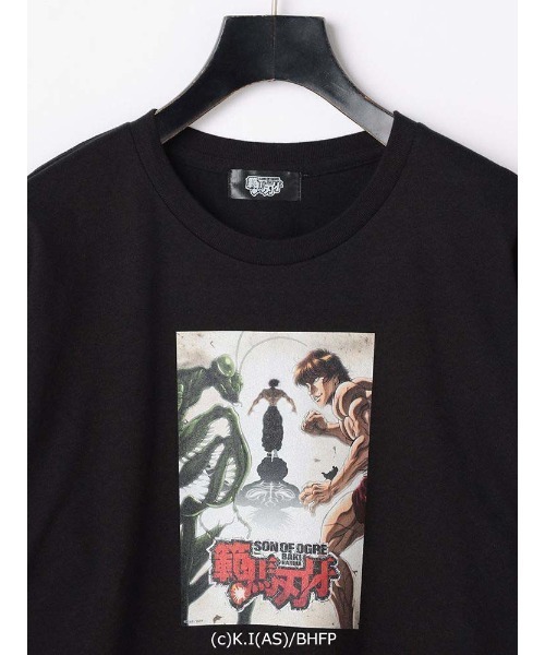 Perfect Suit FActory(パーフェクトスーツファクトリー)の「範馬刃牙 SON OF OGRE BAKI HANMA Tシャツ(Tシャツ/カットソー・メンズ・ホワイト/ブラック・LL/L/M)」の3枚目の写真